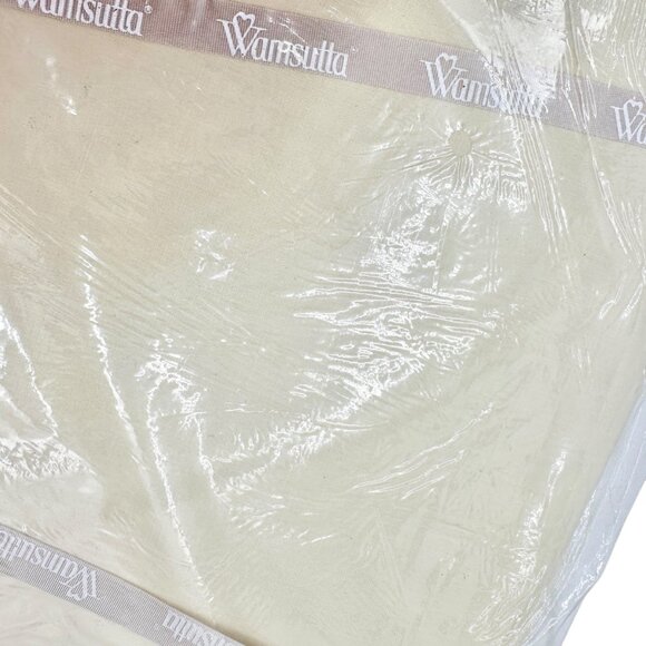 Wamsutta Vintage Supercale Plus Double Flat Sheet 81x96 Cream 200 Thread Count - Picture 7 of 8